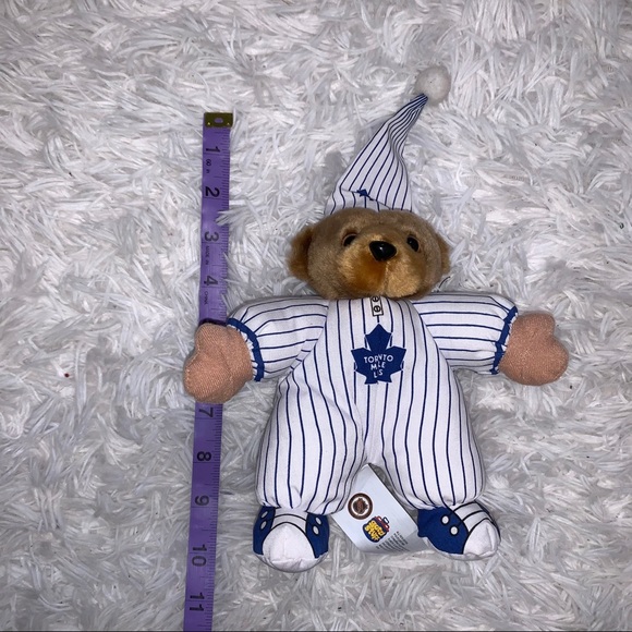 Vintage Toronto Maple Leafs baby teddy bear - Picture 3 of 10